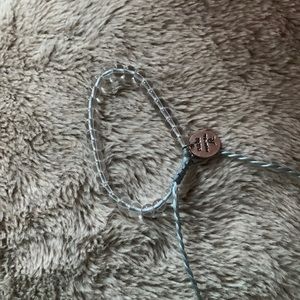 beach wave bracelet off of SHIEN, adjustable, and pretty on any skin tone :)